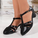 Kalla7 scarpe con tacco nere